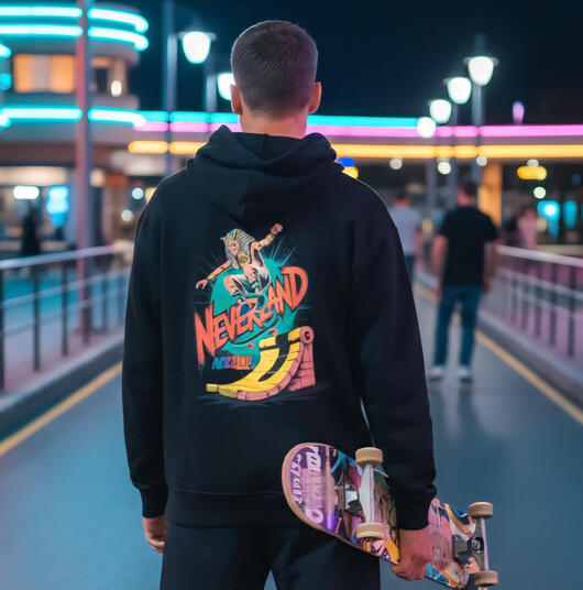 Printed Hoodie